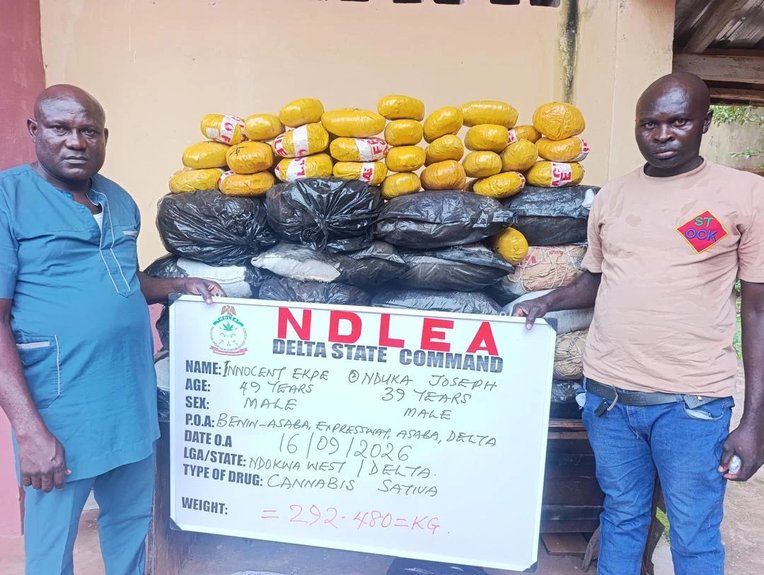 NDLEA intercepts N3.4bn worth of drugs, arrests fake police officer, others