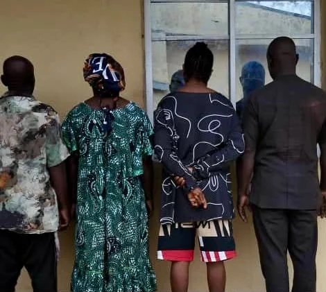 Police arrest four suspects over alleged child trafficking in Abia