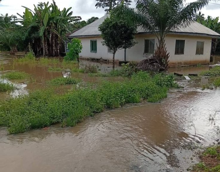 Flood destroys homes, farms in Abia community, displaces over 300 residents