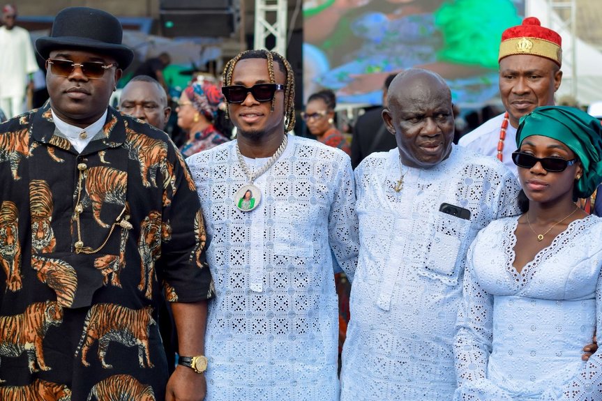 Samuel Chukwueze Pays Emotional Tribute to Mother as Otti Celebrates Her Legacy