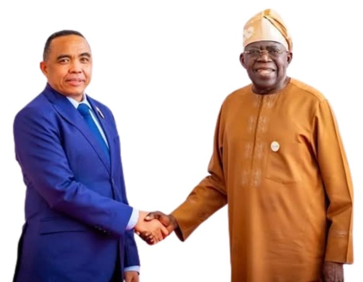 Tinubu Holds Closed-Door Talks With Madagascar’s President Randrianirina at Aso Rock