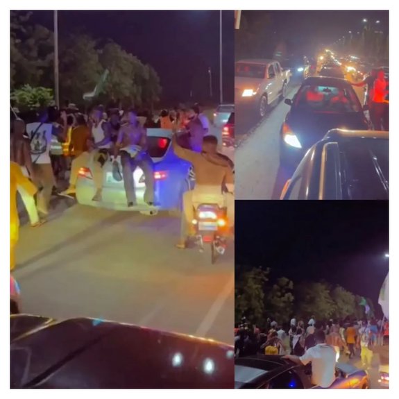 VDM Leads “Tinubu Must Go” Protest in Abuja After Return From China