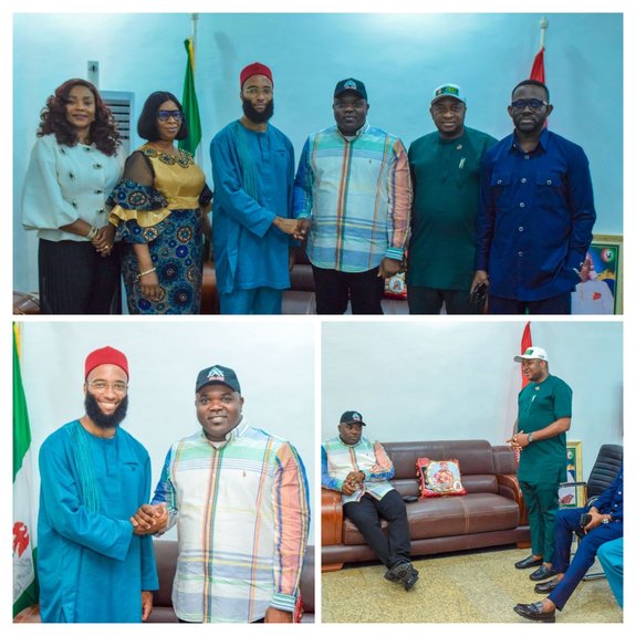Abia Deputy Governor Celebrates Diaspora Son After 10,000km Journey from Netherlands to Ohafia
