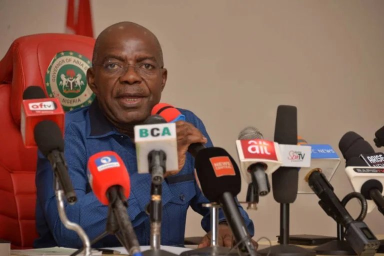 Abia PDP knocks Gov Otti over clash with journalist