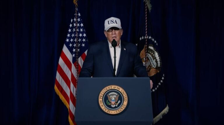 ‘This terrorist regime must not obtain a nuclear weapon’ — Trump justifies US strike on Iran