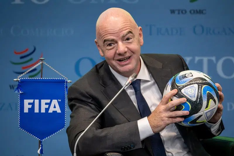 Covering mouths on pitch could attract red card, FIFA president warns