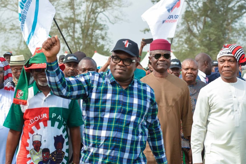 Gov Otti’s Leadership Earns Strong Grassroots Endorsement at Labour Party SWC Grand Finale in Bende